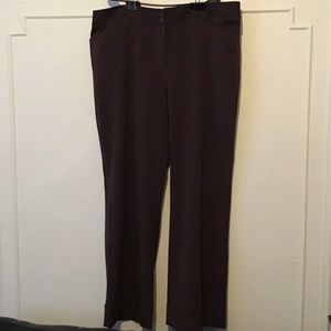 Lane Bryant - Houston pants eggplant sz 24 tall